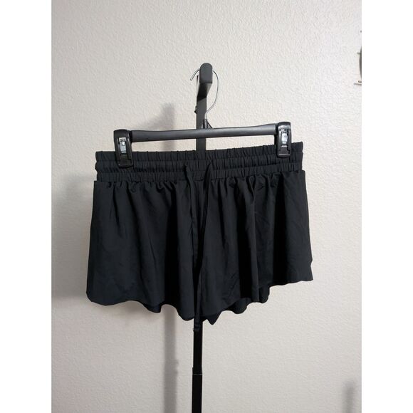 Suzette Collection Black Flowy Shorts – Size M - Picture 2 of 3